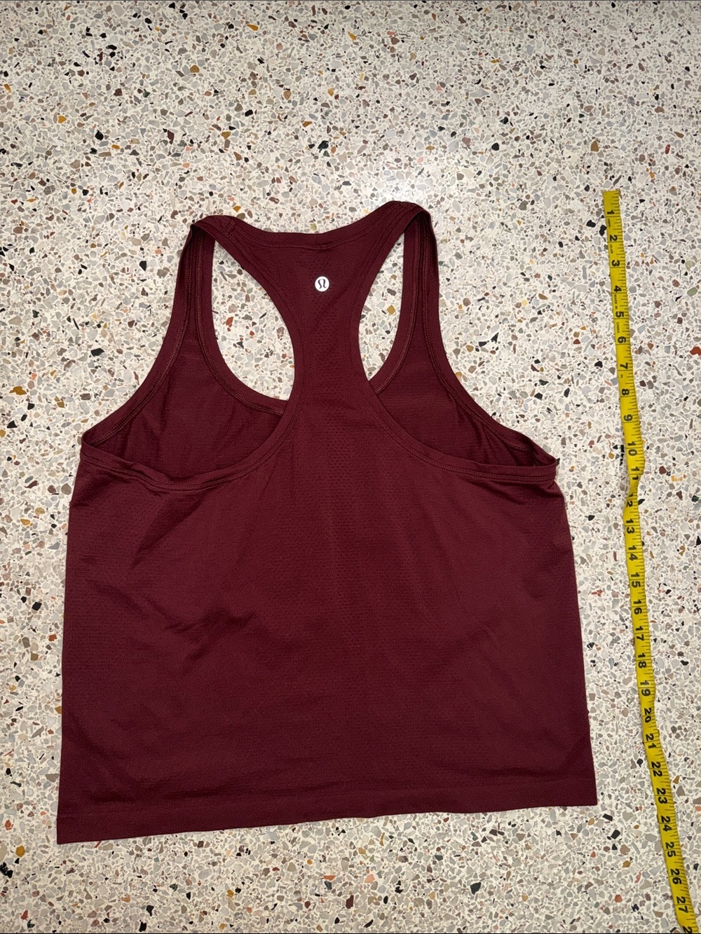 Lululemon tech swiftly brown race length racerback tank 12